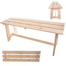 Kadax gartenbank aus holz - aus,