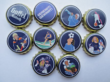 10 caps -  Gaffel Kölsch    Vereint gewinnt - complete set Serie