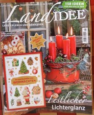 Landidee Nr. 6 Nov./Dez  aus 2025* mit den Weihnachtsaufklebern* wie  neu