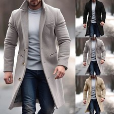 Longjacke Herren Wintermantel