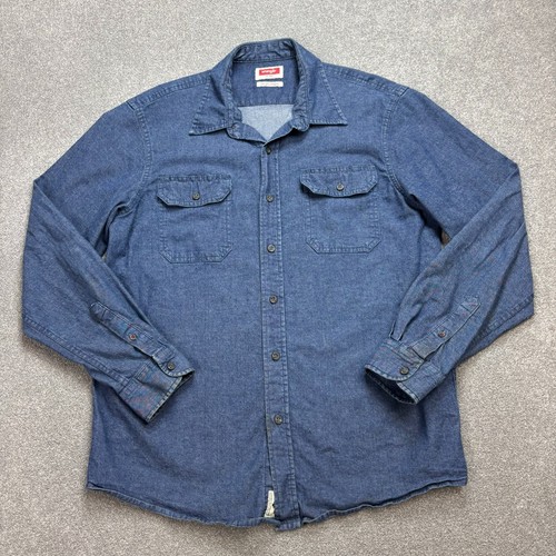 Wrangler jeanshemd erwachsene - wrangler,