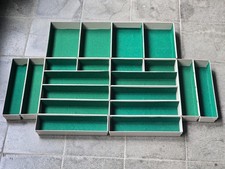 20x DUPOL Rubbermaid vintage 1970er Schubladeneinsatz modular Organizer Küche