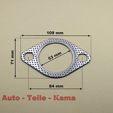 ✅Auspuff Dichtung , Auspuffdichtung für Abgasrohr , Flexrohr , Hosenrohr , Kat.