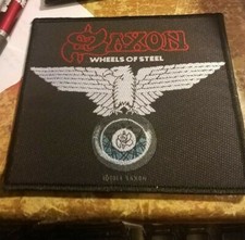 SAXON PATCH NEW  RARE