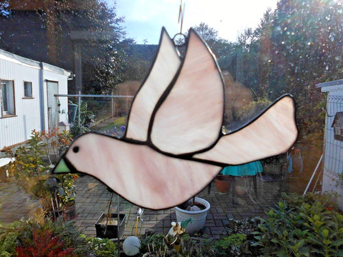 Fensterbild handarbeit - fensterbild,