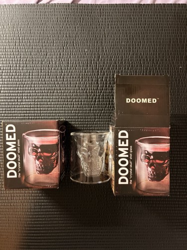 Totenkopf schnapsglas doomed - totenkopf, schnapsglas,