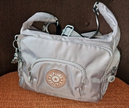 Kipling tasche europa grau - s,