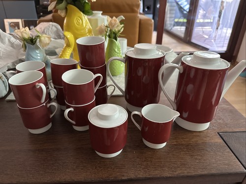 Melitta hamburg rot - rot, set