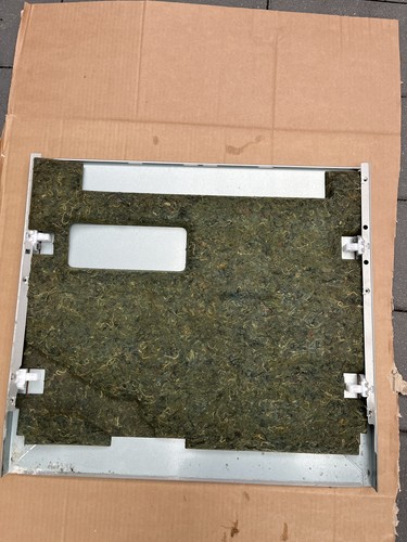 Türaussenblech 60cm miele - türaussenblech,