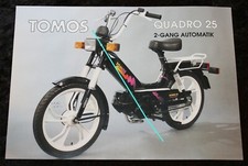 TOMOS , Mofa Quadro 25 ,älterer Prospekt
