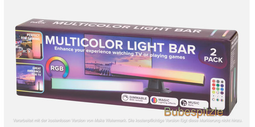 Led multicolor mega light - 2x,