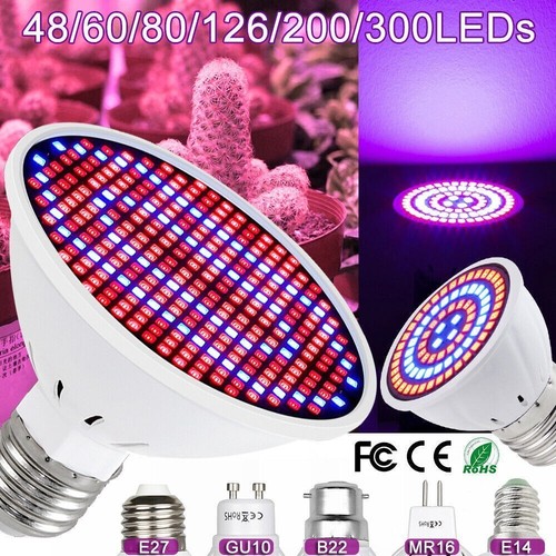 Led pflanzenlampe e27 gu10 e14 - led,