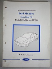 Technische Information Service Training Produkt Einführung Ford Mondeo MJ 1998
