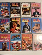 12  Alf Hörspiel Kassetten MC