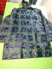 PVC Regenmantel Gummi PVC Plastik Gr.XXL Lack glossy 80er Vintage