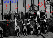 Org.Foto HJ,DJ,Pimpfe,Jungvolk,Youth,Jugend,Boy,Bube,Flagen Gruss,HJ mit Flagge