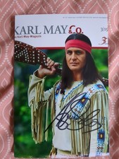 Orginales Autogramm. Winnetou. Bad Segeberg. Halbblut. Alexander Klaws. Foto 