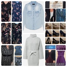 Bekleidungspaket Damen Gr.34/XS Über 50 Teile Schuhe Gr. 39 Neuware & Neuwertige