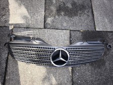 ✔️ Mercedes SLK R170 vor Mopf Kühlergrill Ziergitter Stern Grill Kühlerschutz
