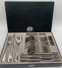 BSF Menü- Speisebesteck 24 Teile 18/8 Edelstahl 6 Personen Allegro Spatenform