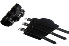 1 Leder Armschiene Armstulpe Rüstung Larp 3 Riemen ein besonderes Angebot wow