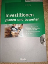 Investitionen planen und bewerten, Professor Dr. Kurt Zischg, Haufe Verlag