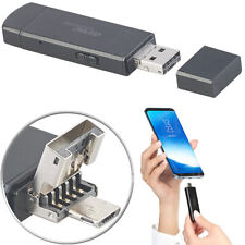 auvisio 2in1-USB-Stick & Voice-Recorder, VOX-Funktion, 20 Std., 8 GB, OTG