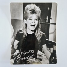 BRIGITTE BARDOT Foto 1961 IN FREIHEIT DRESSIERT Vintage Original Karte photo