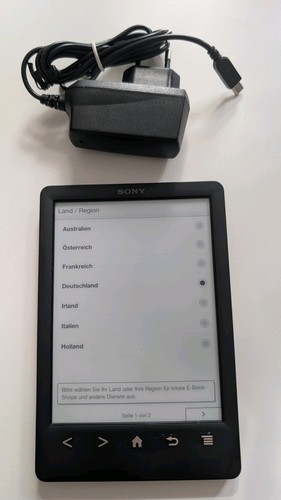 Sony ebook reader - reader, s