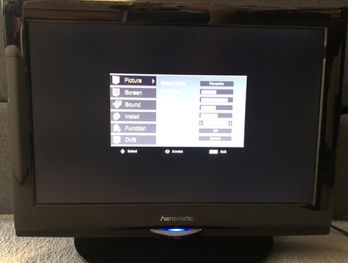 Hanseatic lc1910t - hanseatic, tv