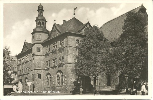 Nordhausen harz altes - ak,
