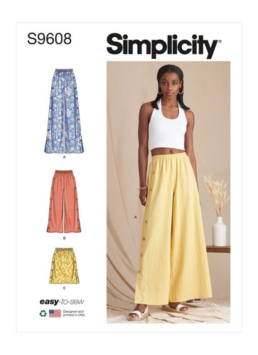 Simplicity 9608 damenhose und - simplicity,