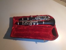 Vintage Holz-Klarinette (50er