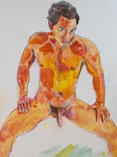 Willibrord Haas Männerakt