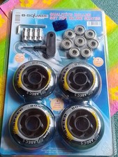 Rollen - Set ( 4 Stück ) für Inline Skates inkl. Kugellager ABEC5 B-Square 