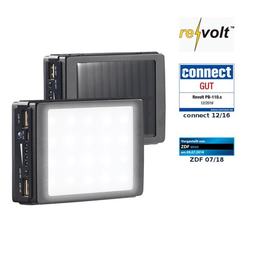 Revolt 2in1 solar powerbank - revolt, 2in1-solar-powerbank