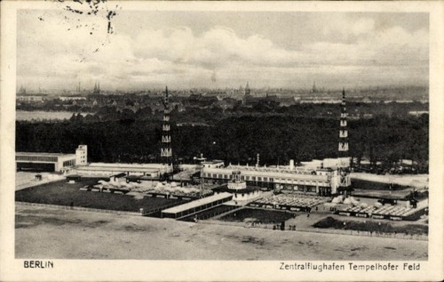 Berlin tempelhof - ak,
