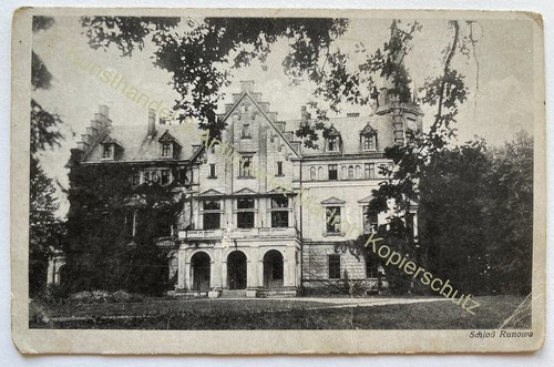 Pommern schloss runowo - pommern,