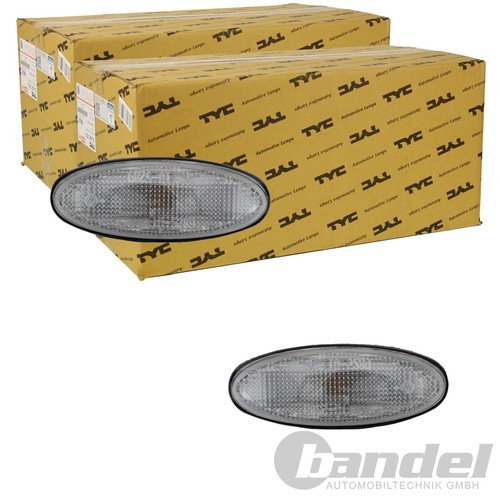Tyc blinker rauchgrau - 2x,