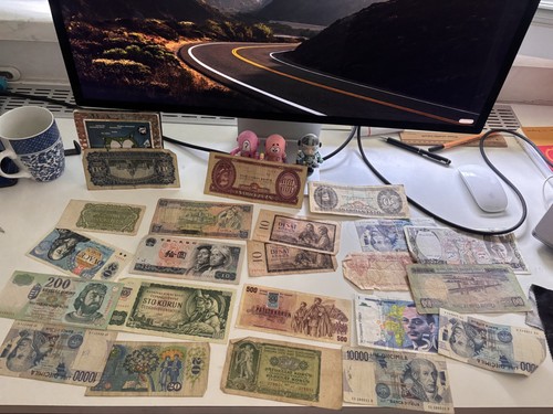 Alte banknoten sammlung - alte,