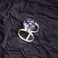 925 Sterling Silber Amethyst