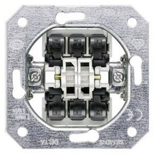 Siemens Schalterprogramm   Jalousie-Schalter Delta  5TA21180KK 10 St.