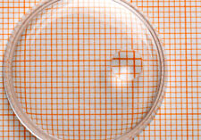 UHRGLAS mit Datums-LUPE für Armbanduhr, teils armiert -> Uhrengläser AUSWAHL 