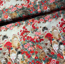 Stoff Baumwollstoff Meterware