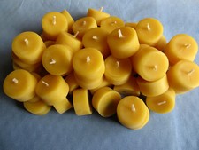 Teelichter 100% Bienenwachs