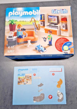 Playmobil - City Life - 9267 - Wohnzimmer - 34 Teile - Stadtvilla-Ergänzung