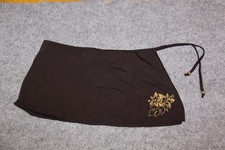 BIKINI ÜBERWURF RÖCKCHEN  TUCH AN EINER SEITE GEBUNDEN BRAUN GRÖSSE  S VON RODEO