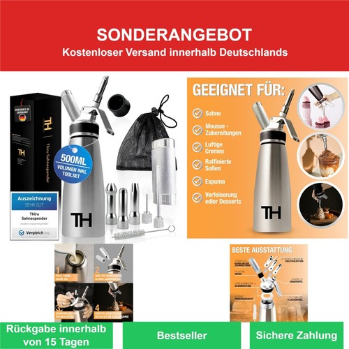 Thiru sahnespender edelstahl - thiru,