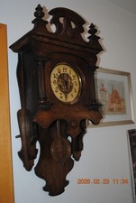 Alte wanduhr regulator uhr