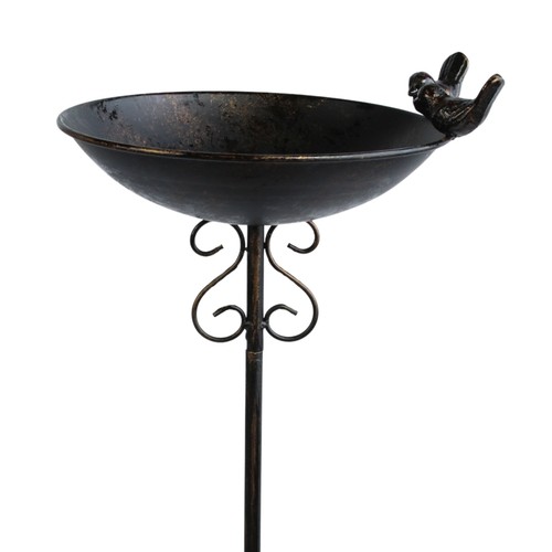 Vogeltränke auf stab aus - vogeltränke,